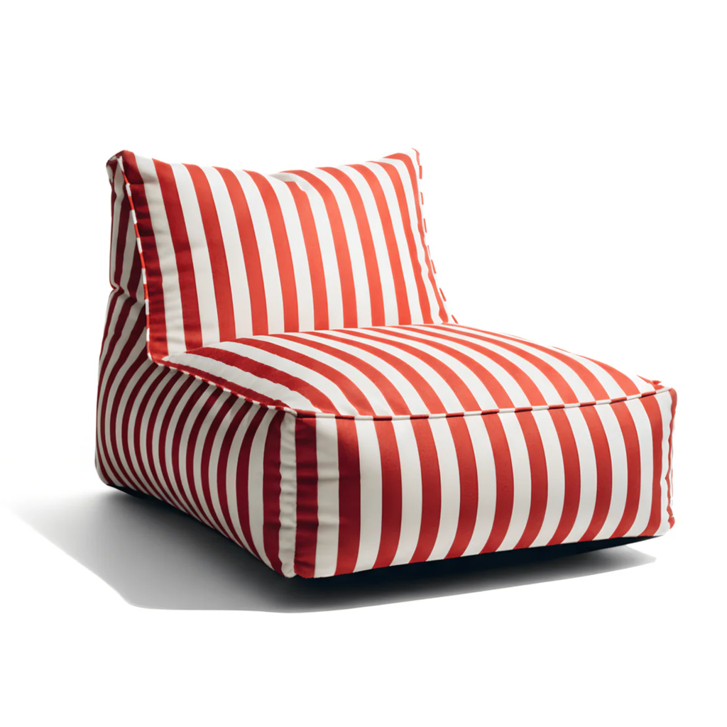 Pufa Outdoorowa w Paski 72x102x65cm