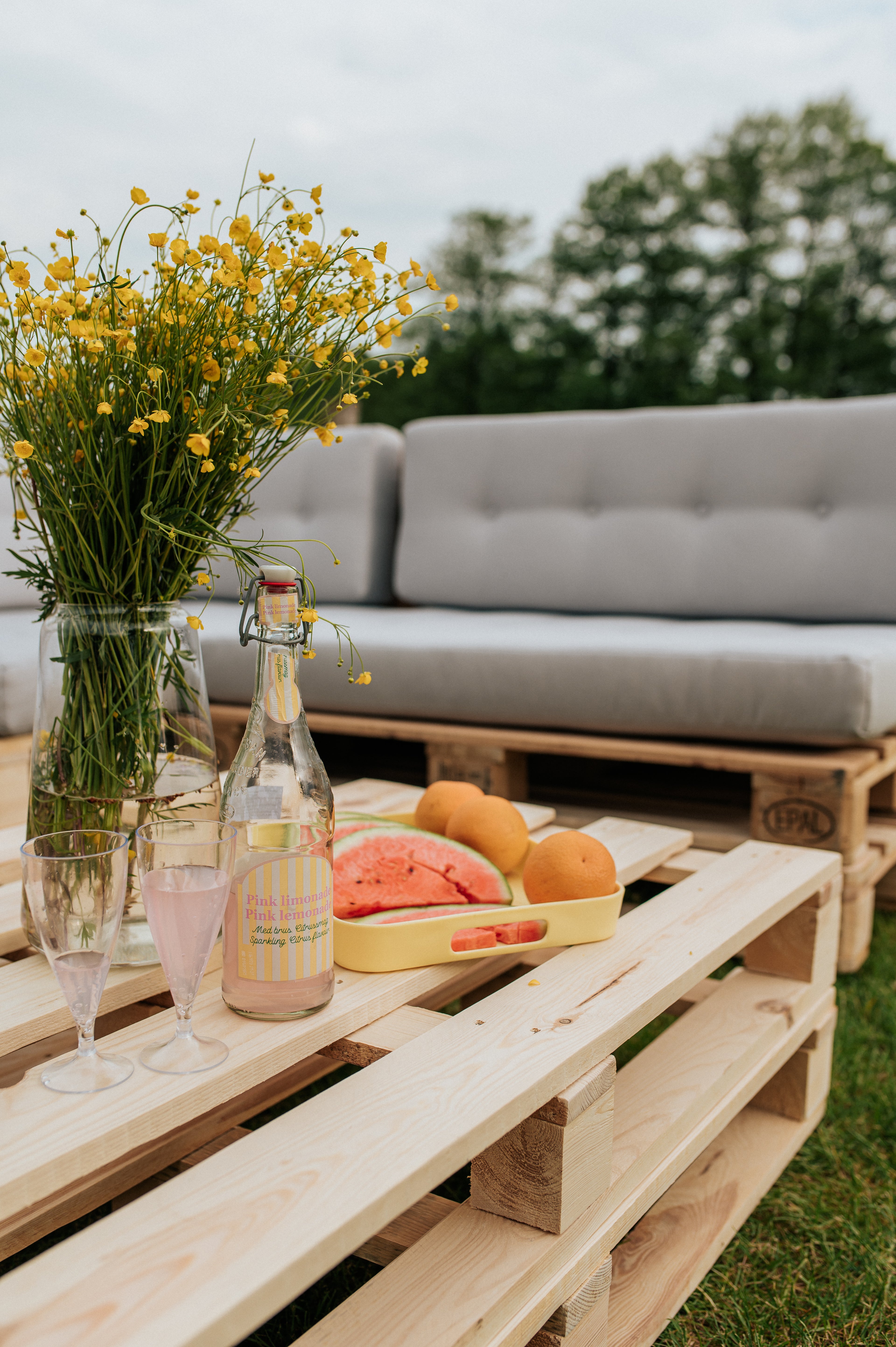 Poduszki na palety, sofy ogrodowe PFG