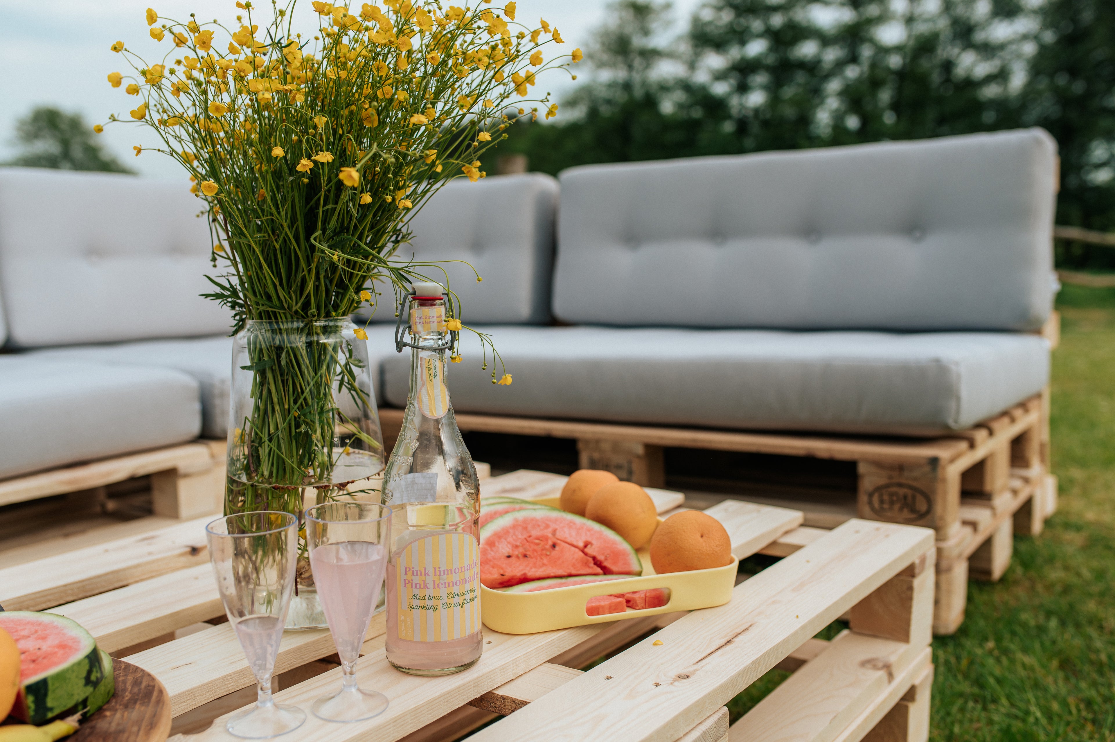 Poduszki na palety, sofy ogrodowe PFG