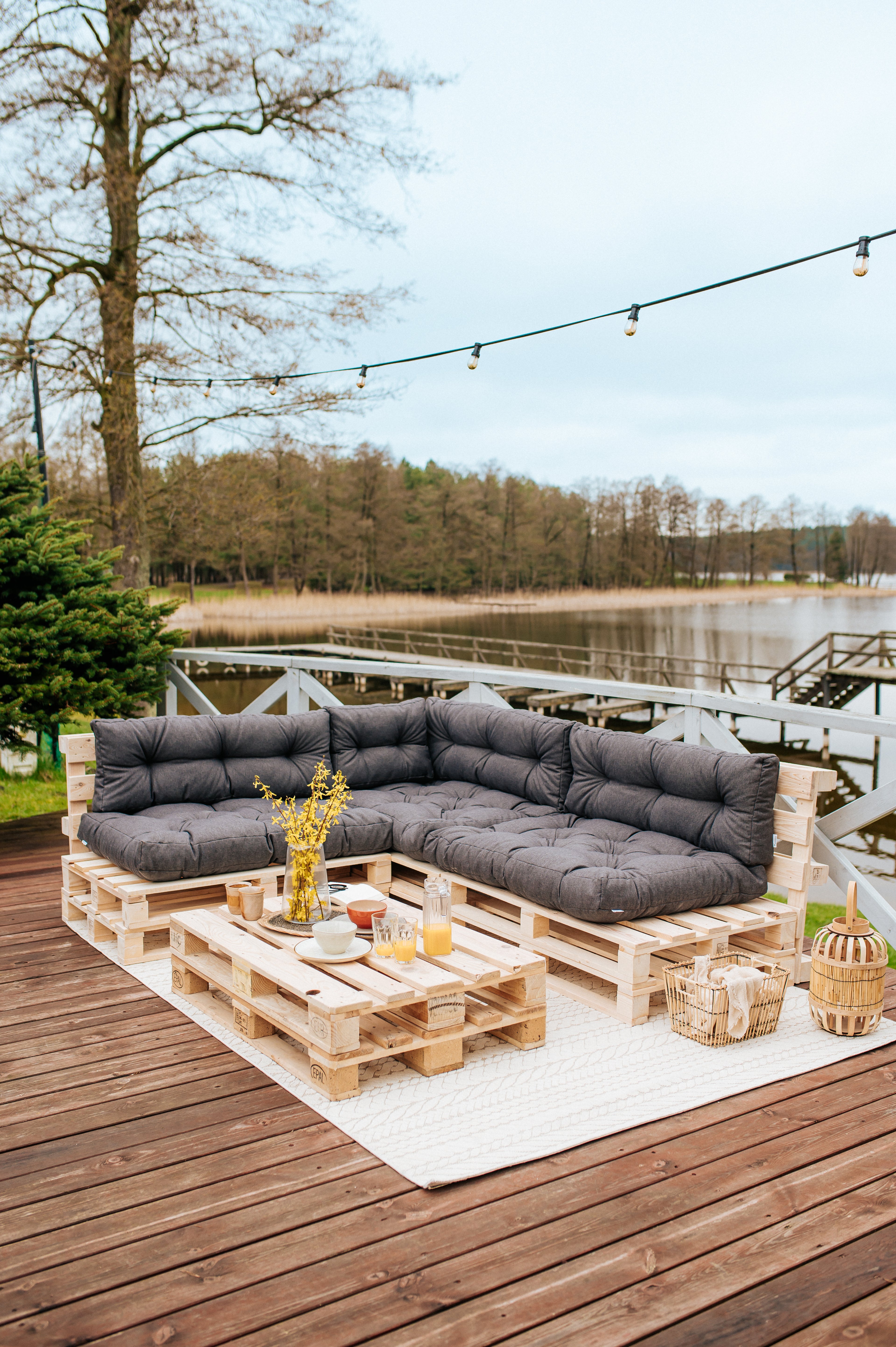 Poduszki na palety, sofy ogrodowe PPI