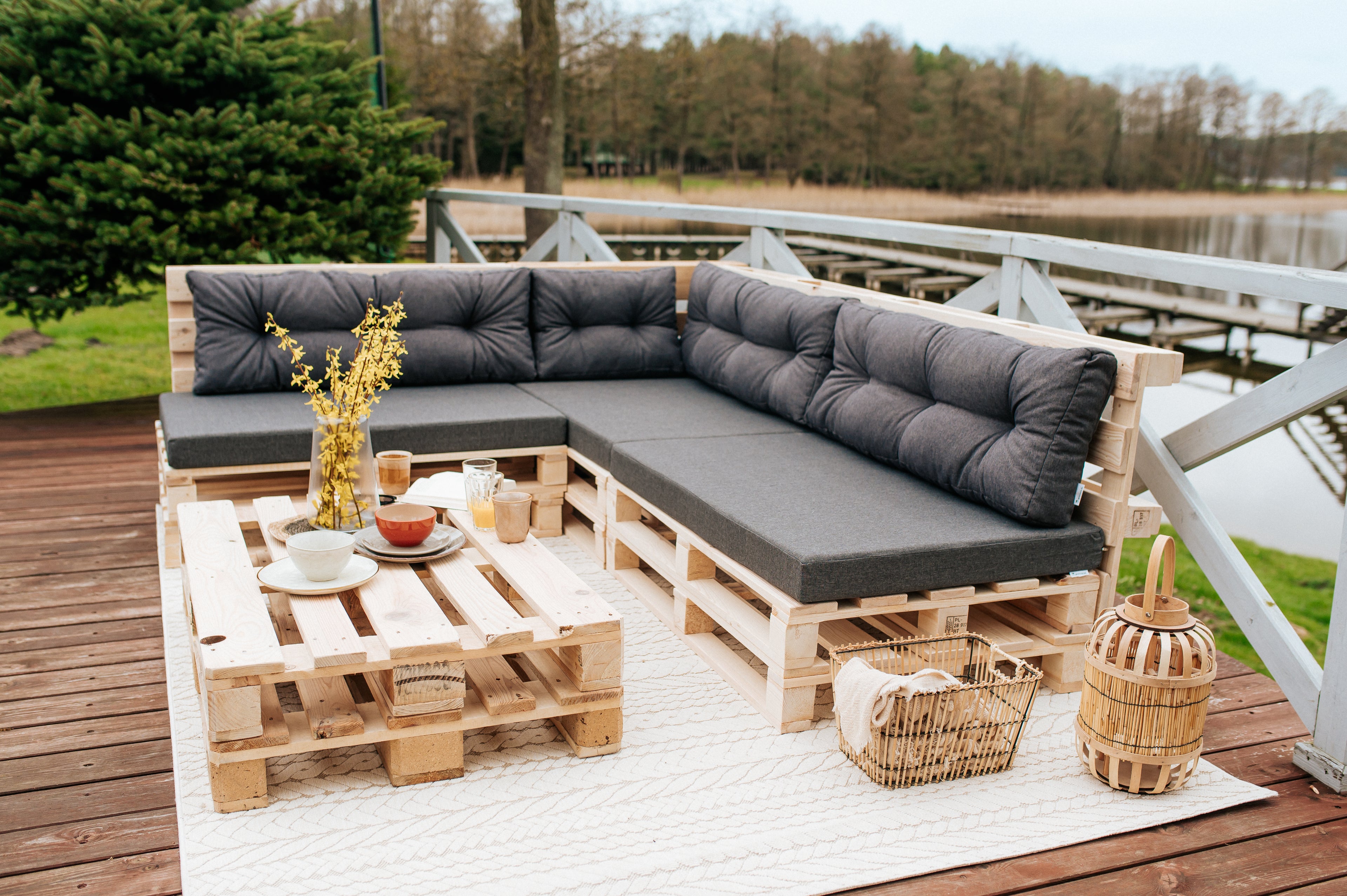 Poduszki na palety, sofy ogrodowe PPF