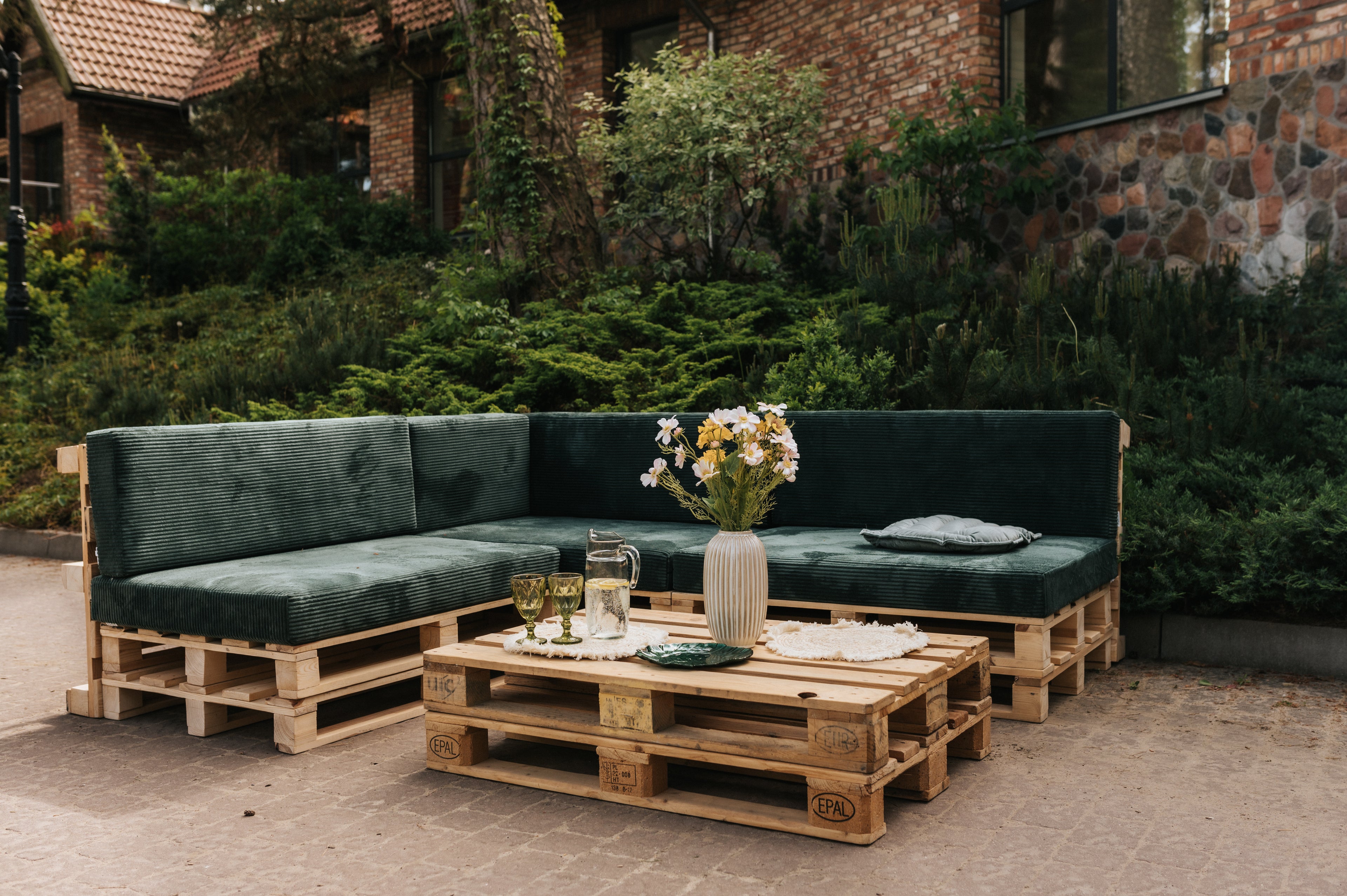 Poduszka na palety, sofy ogrodowe PFL