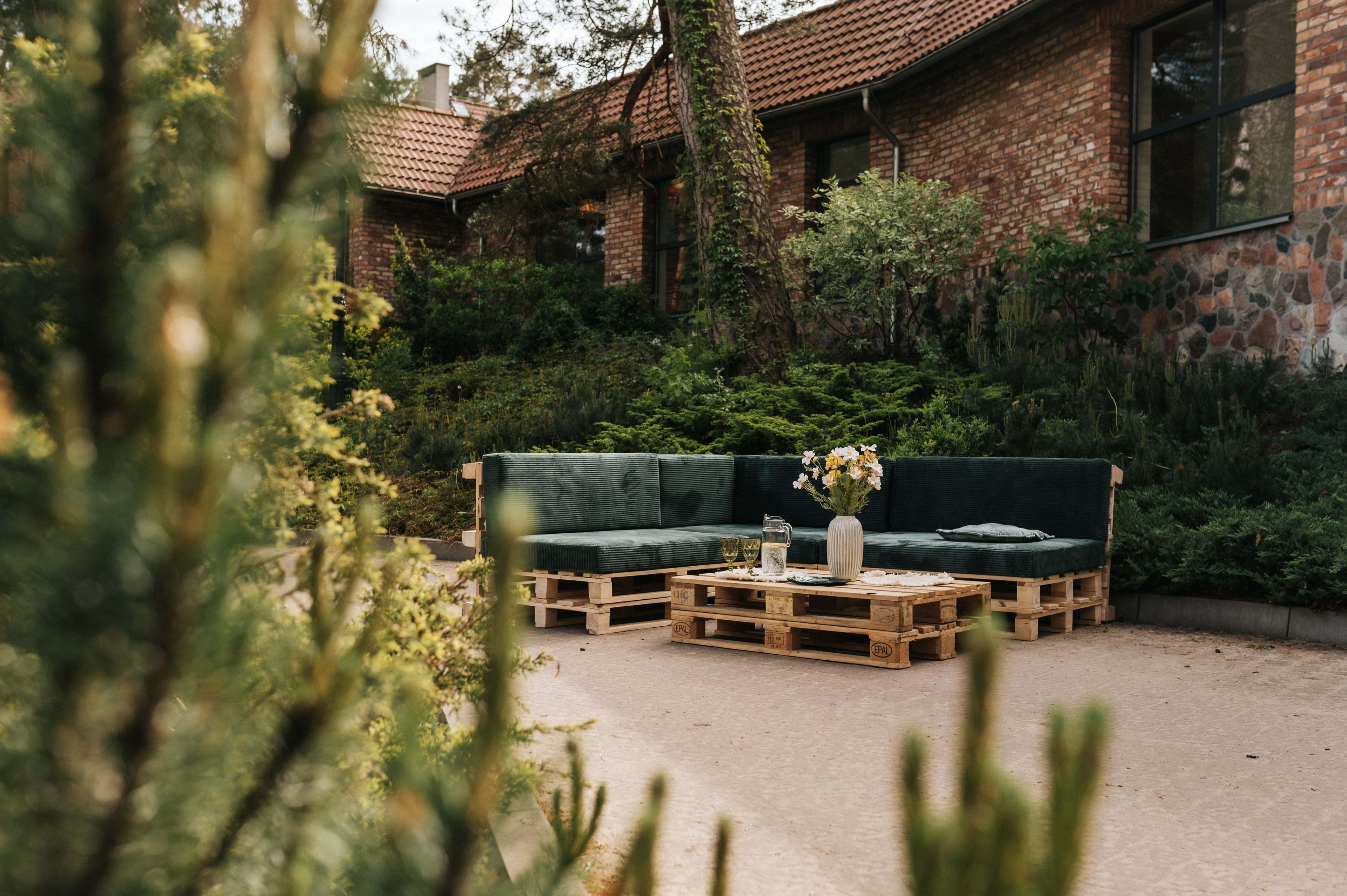 Poduszka na palety, sofy ogrodowe PFL