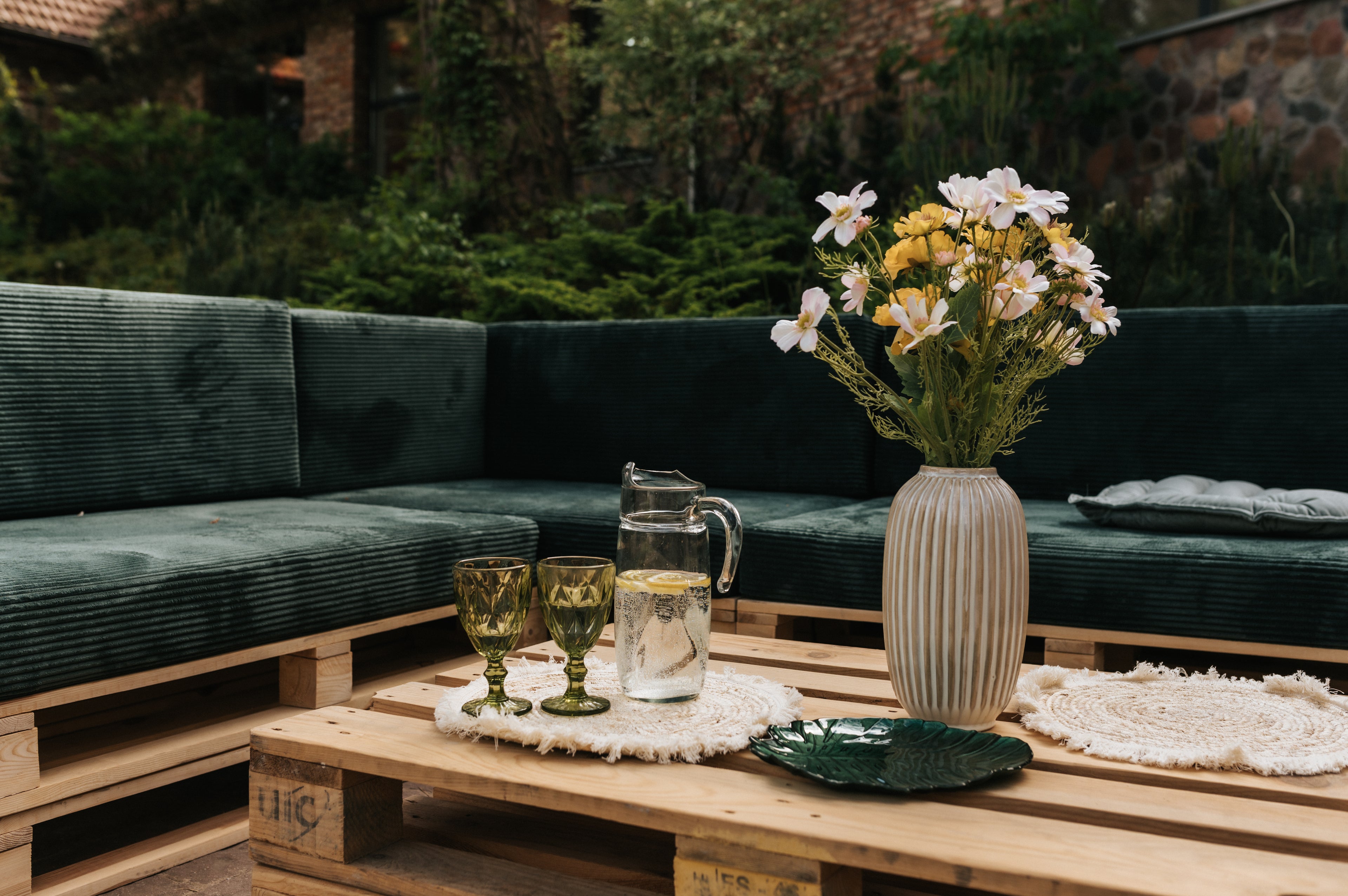 Poduszka na palety, sofy ogrodowe PFL