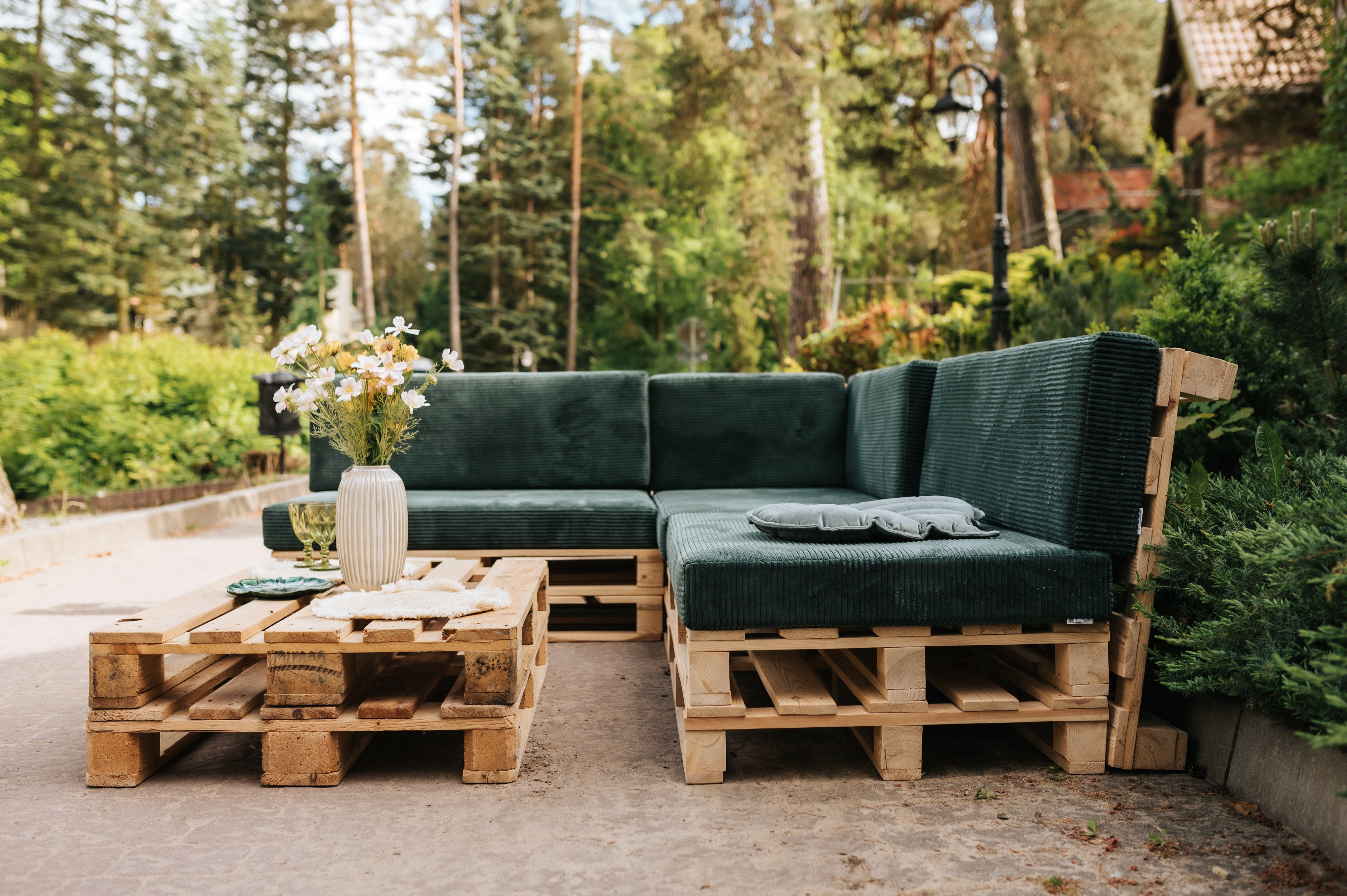 Poduszka na palety, sofy ogrodowe PFL