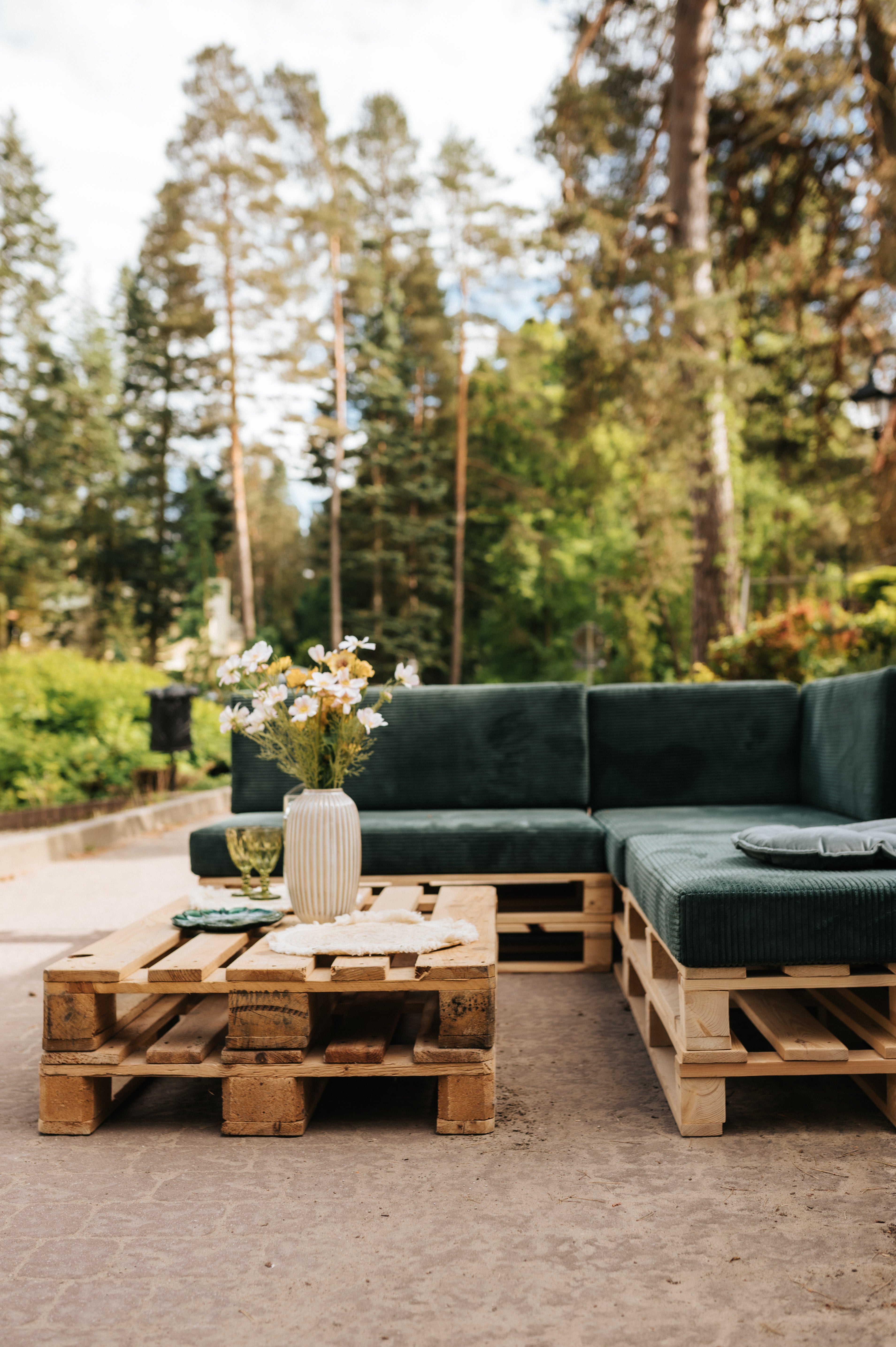 Poduszka na palety, sofy ogrodowe PFL