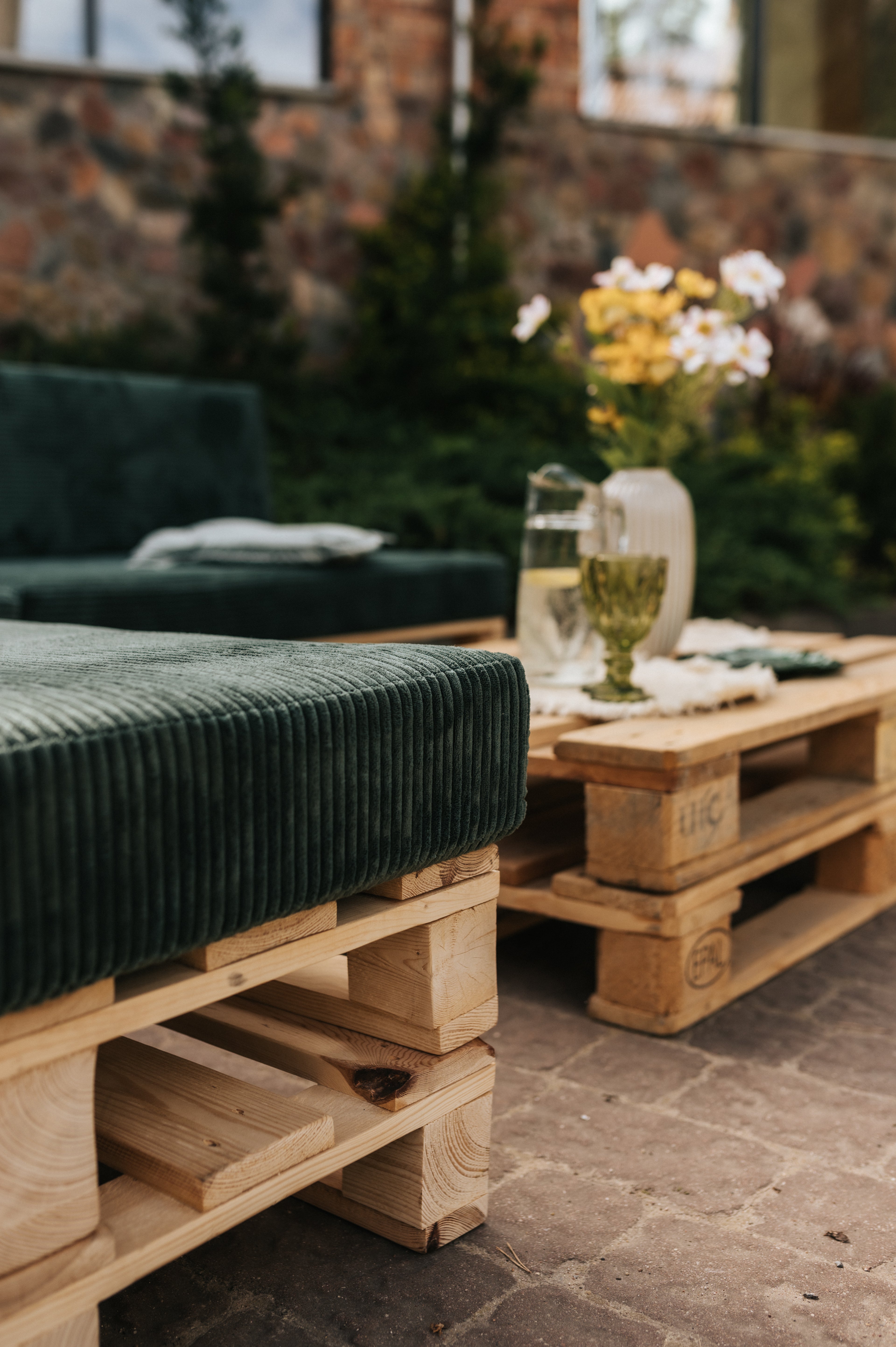 Poduszka na palety, sofy ogrodowe PFL