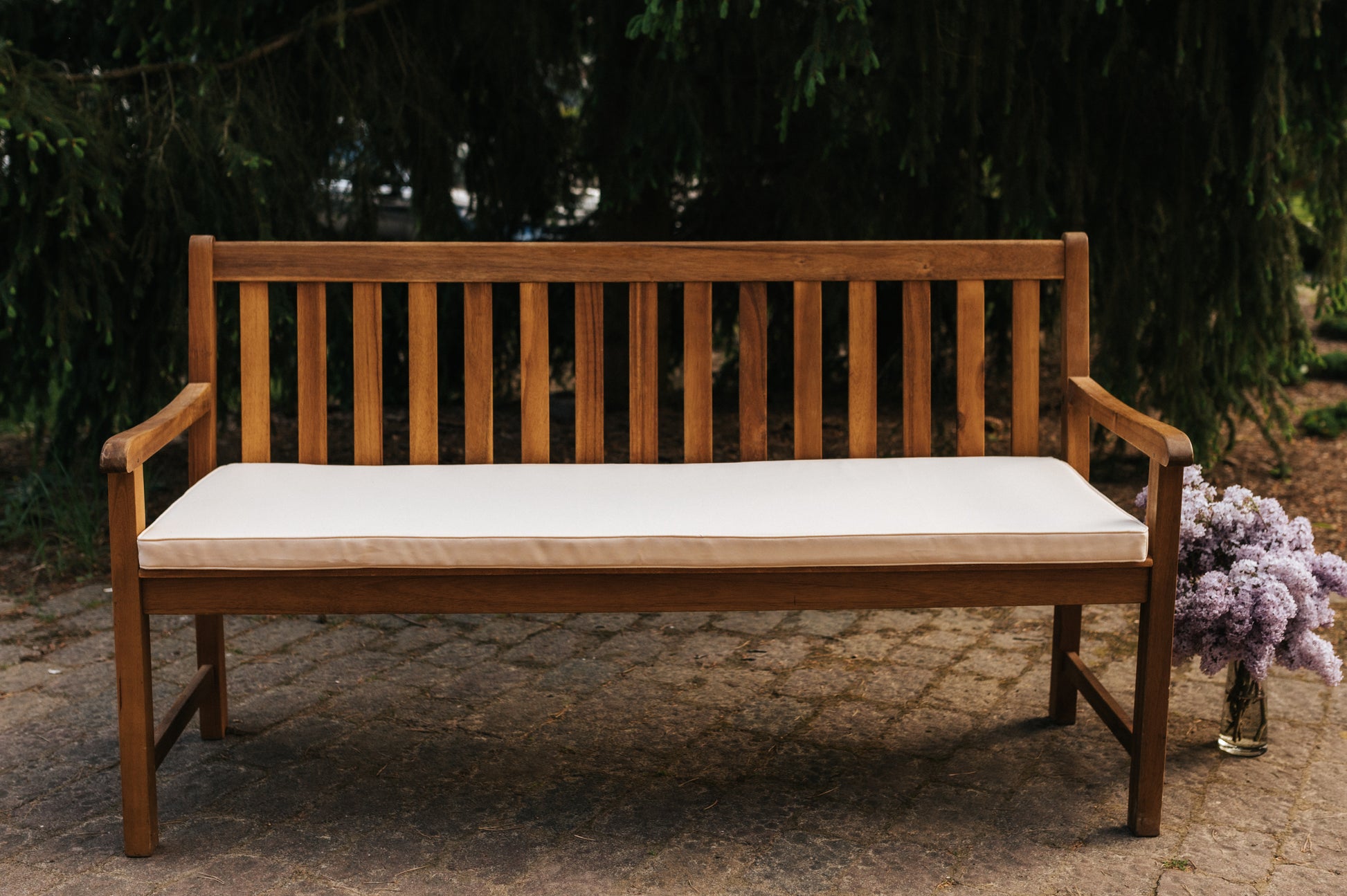 Komplet Poduszek na ławkę ogrodową FKS (od 100cm do 150cm)
