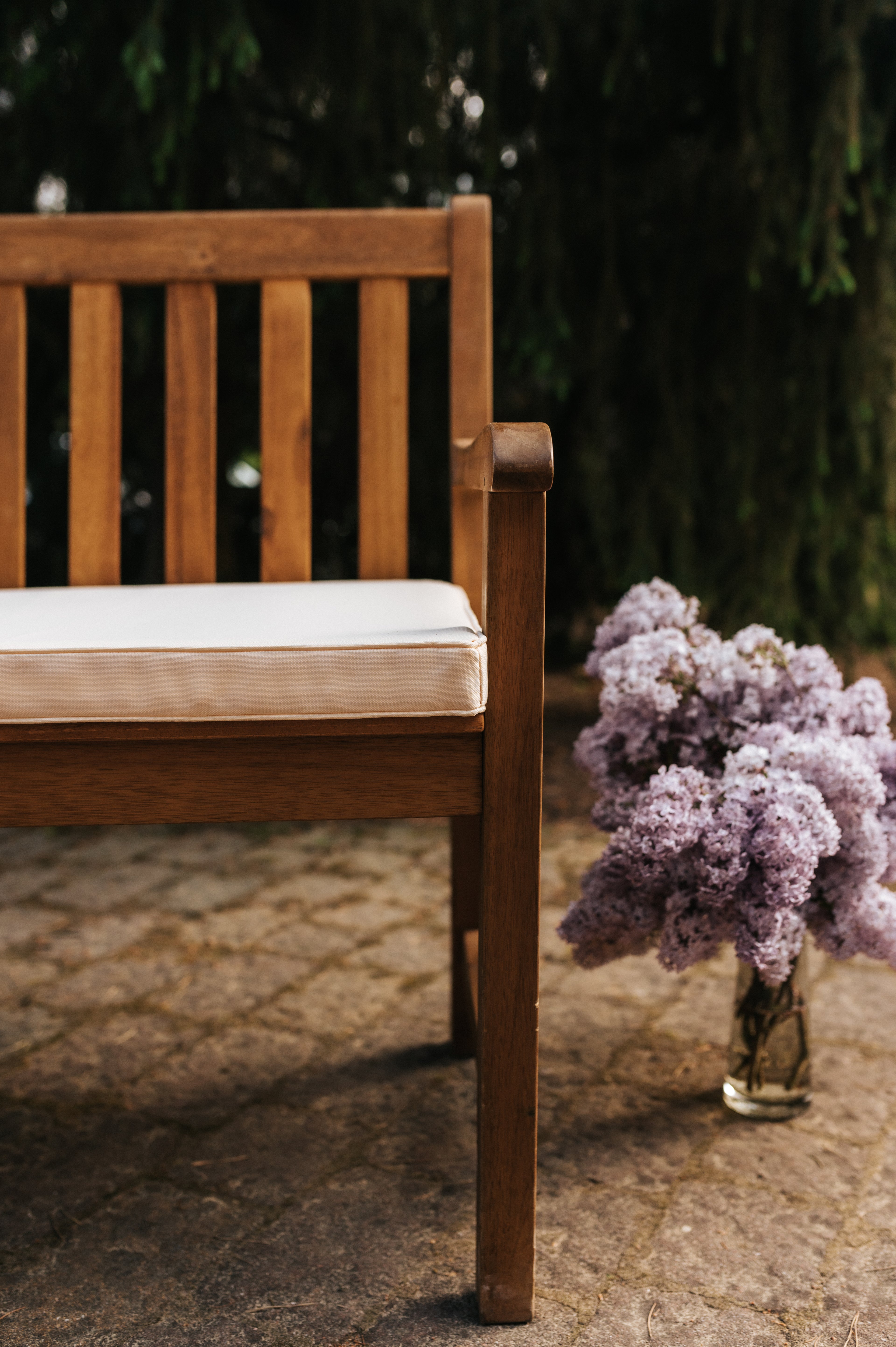 Poduszka na siedzisko, ławkę ogrodową FK5