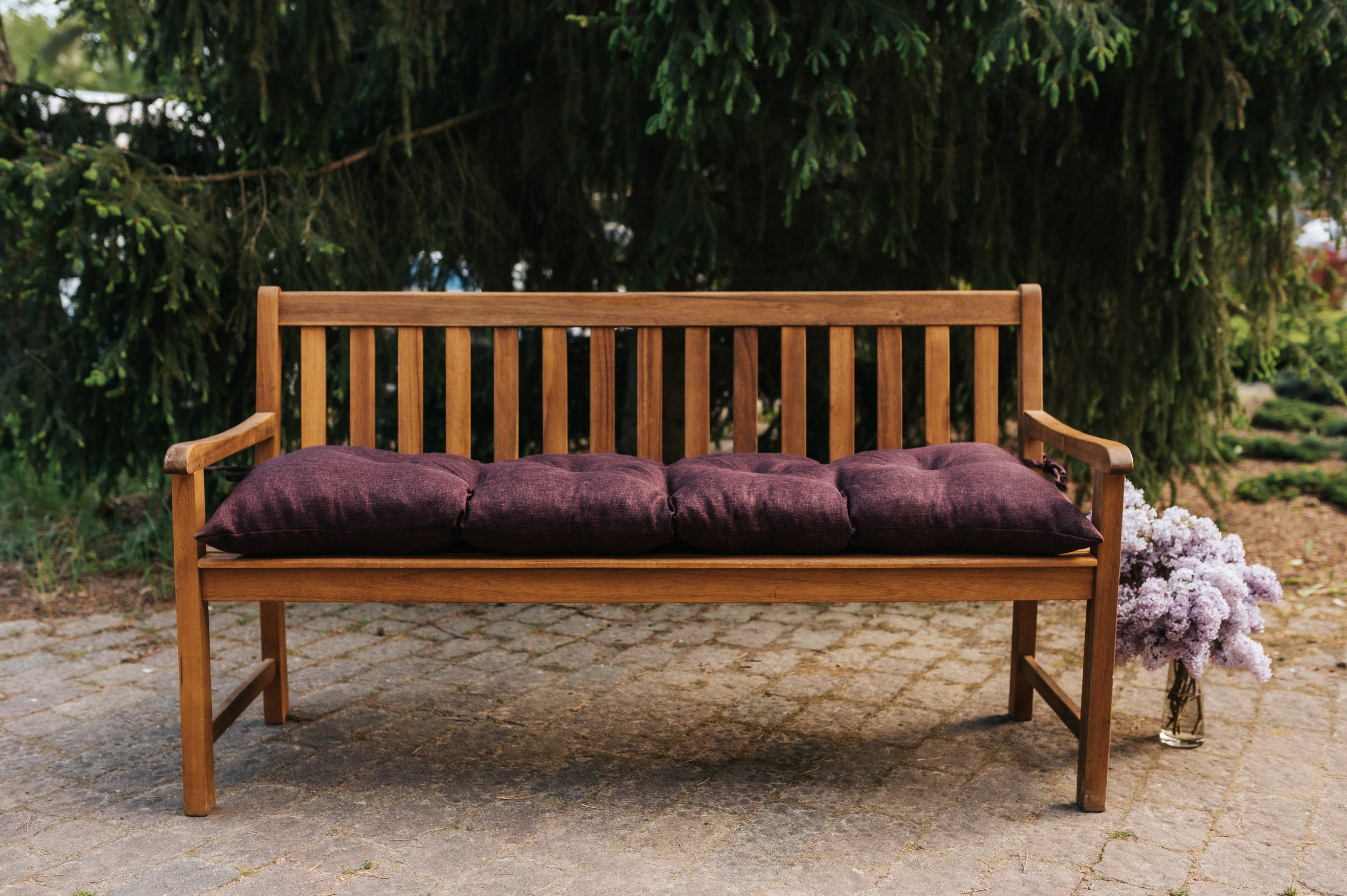 Poduszka na ławkę ogrodową LS