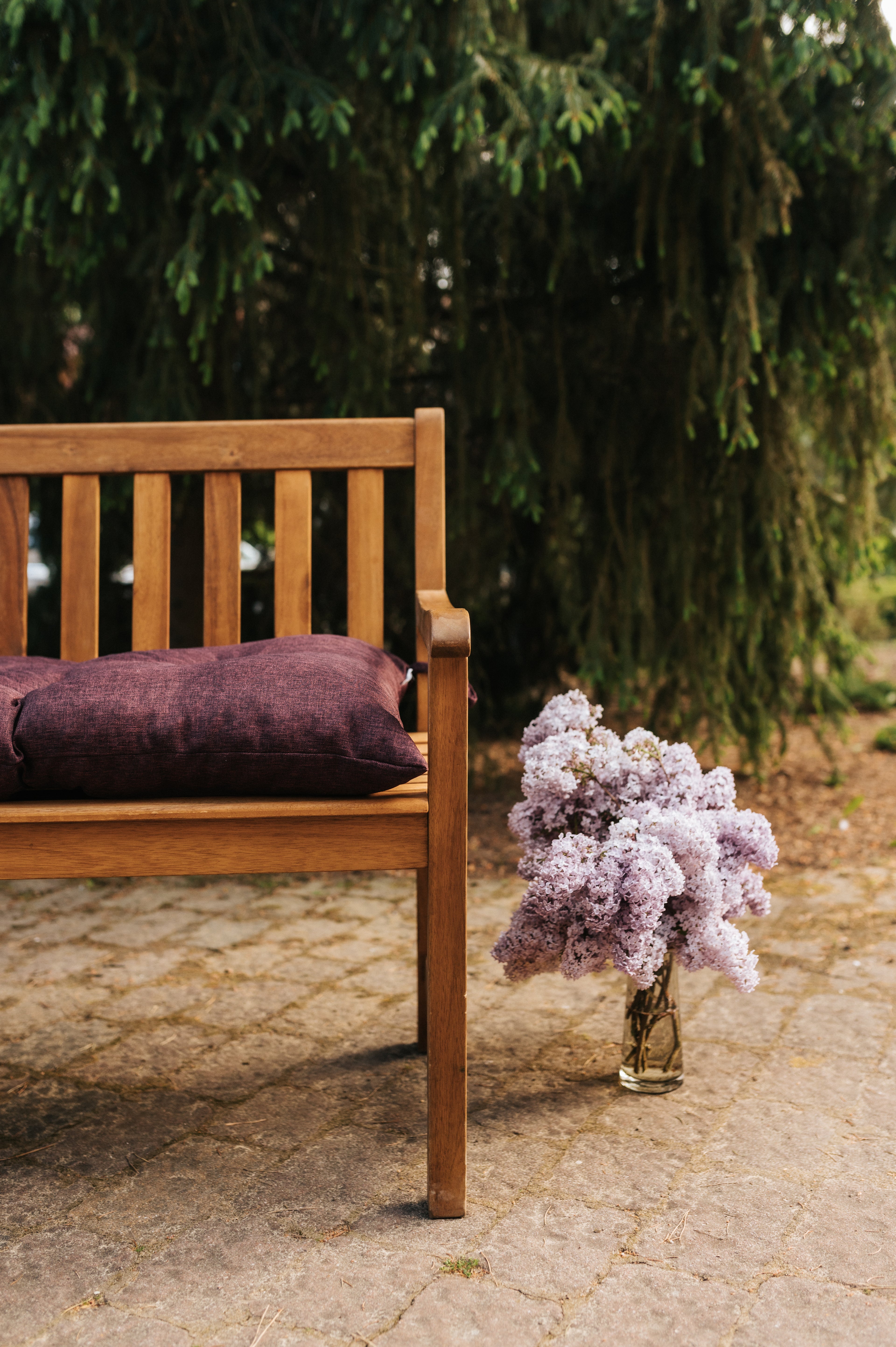 Poduszka na ławkę ogrodową LS