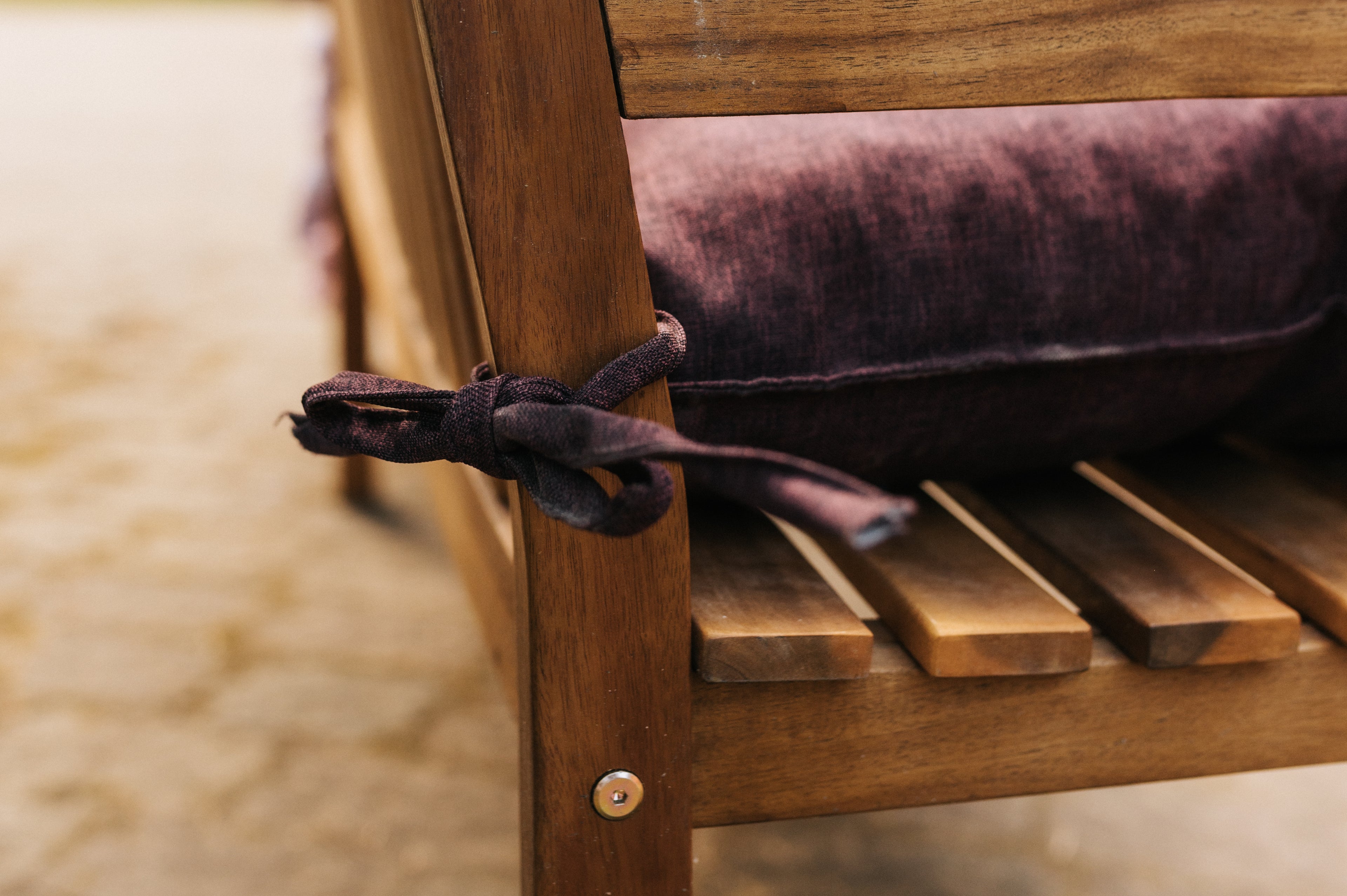 Poduszka na siedzisko, ławkę ogrodową LAW