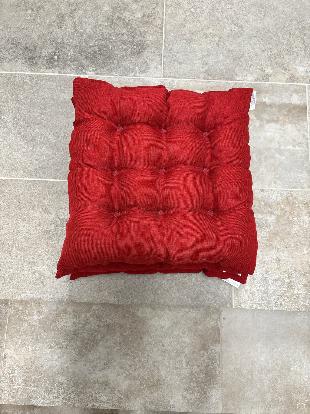 Poduszki 40x40 czerwone 3 sztuki-wyprzedaż