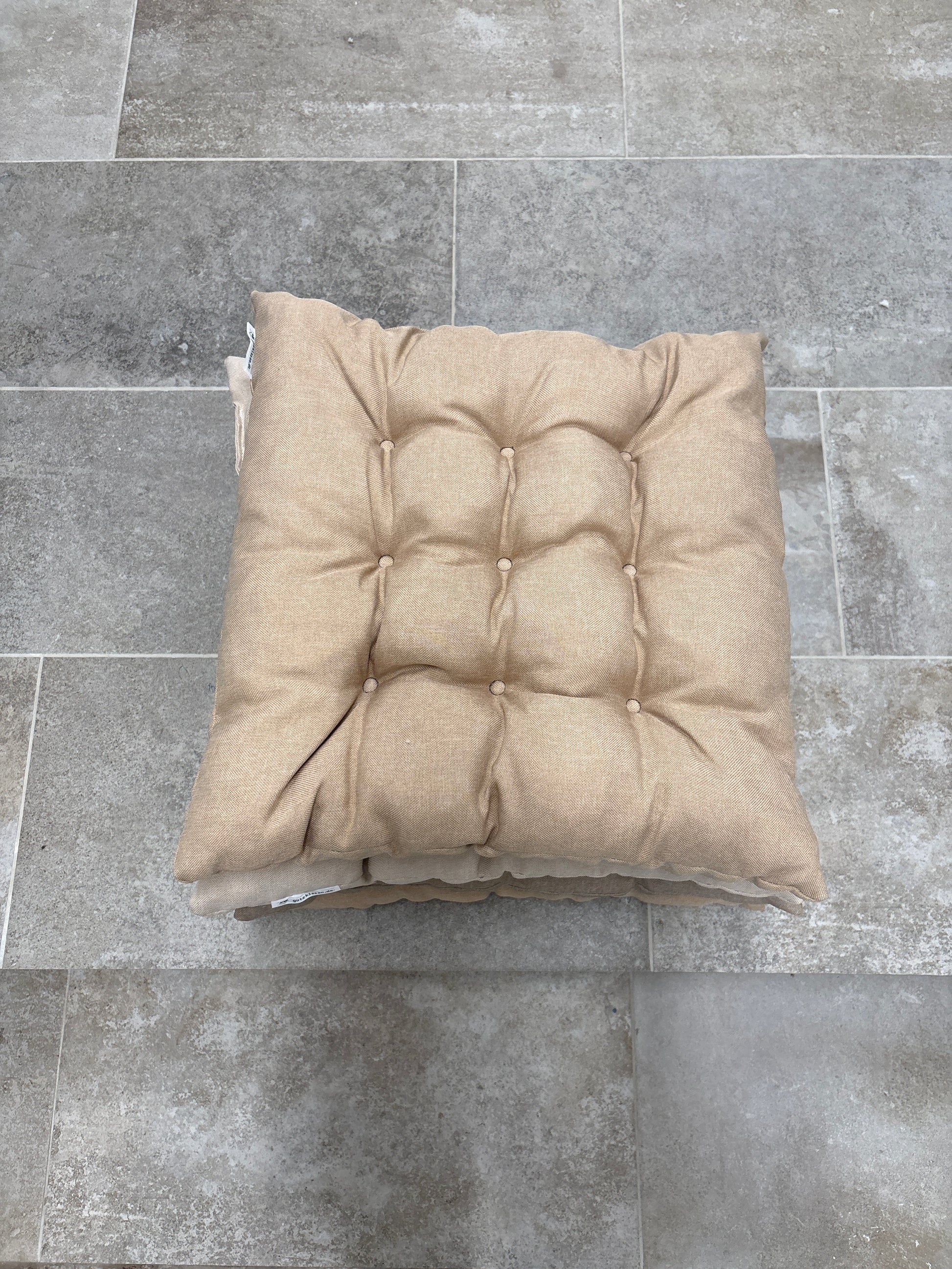 Poduszki 45x45 beżowe 4 sztuki -wyprzedaż