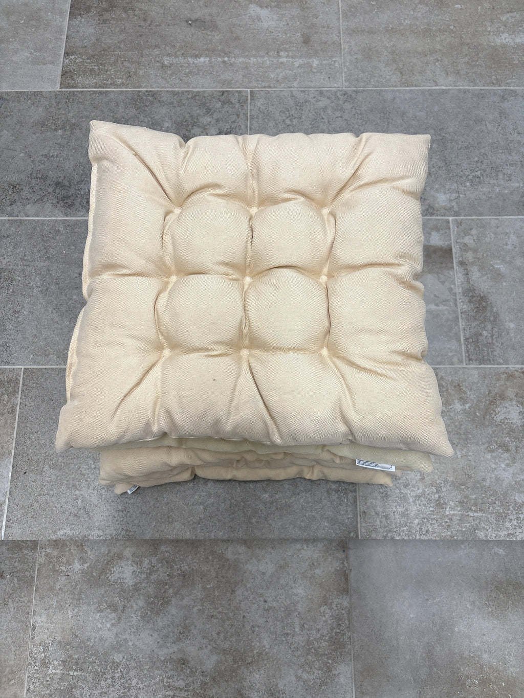 Poduszki 45x45 krem 5 sztuk -wyprzedaż