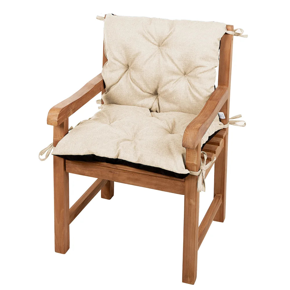 Poduszka na krzesło LAW 50x50x50cm krem-WYPRZEDAŻ