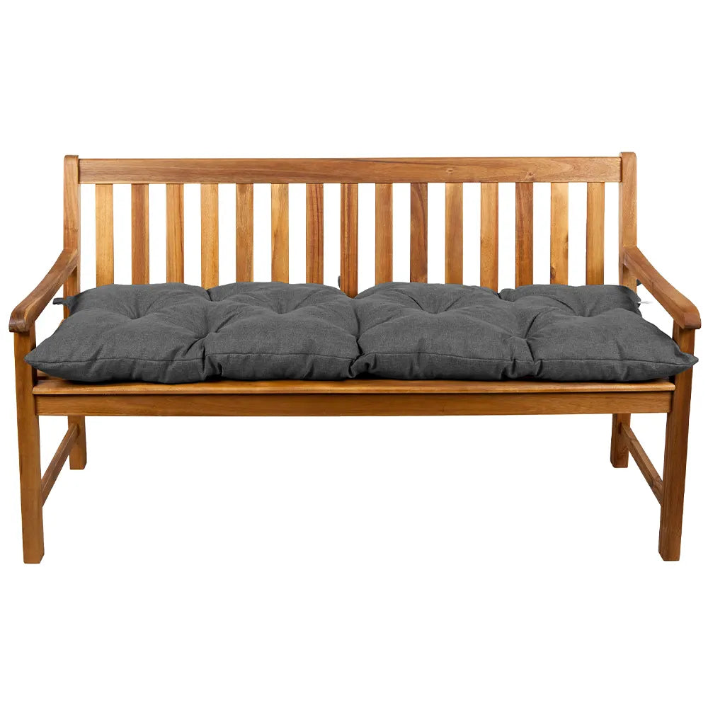 Poduszka LS do ławek ogrodowych 110x30 ciemnoszara - WYPRZEDAŻ